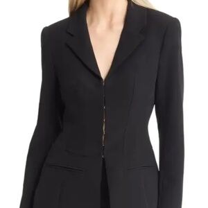 Black Corset Blazer from Open Edit